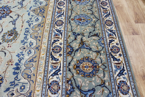 Extra Large Signed Persian Kashan Carpet 440 × 318 cm – Hand-Knotted Wool Rug