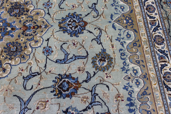 Extra Large Signed Persian Kashan Carpet 440 × 318 cm – Hand-Knotted Wool Rug