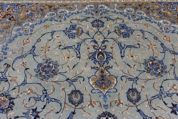 Extra Large Signed Persian Kashan Carpet 440 × 318 cm – Hand-Knotted Wool Rug