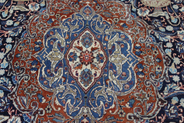 Antique Persian Kashmar Carpet 380 × 300 cm – Hand-Knotted Wool Rug