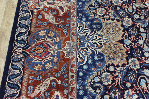 Antique Persian Kashmar Carpet 380 × 300 cm – Hand-Knotted Wool Rug