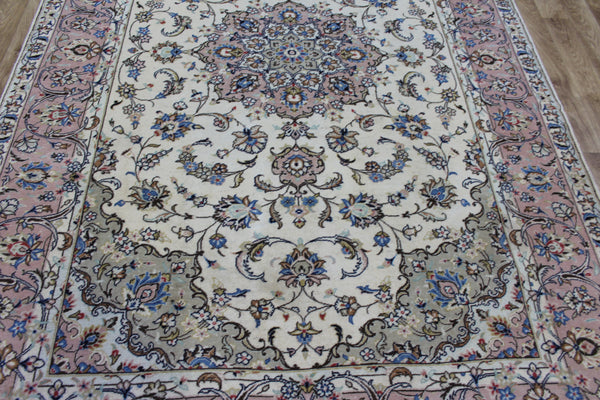 Persian Kashan Carpet 300 × 198 cm – Hand-Knotted Wool Rug