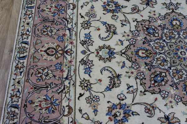 Persian Kashan Carpet 300 × 198 cm – Hand-Knotted Wool Rug
