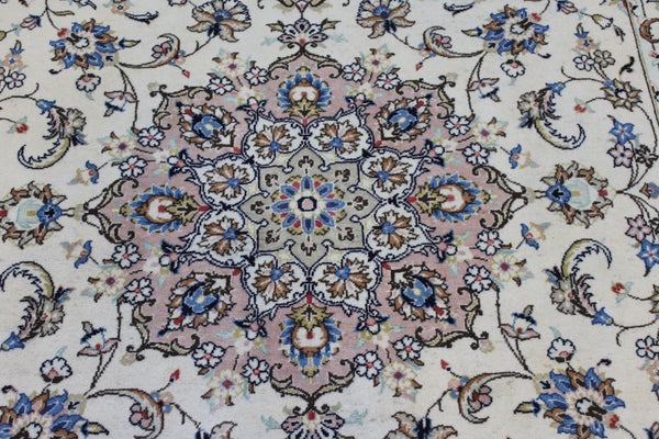 Persian Kashan Carpet 300 × 198 cm – Hand-Knotted Wool Rug