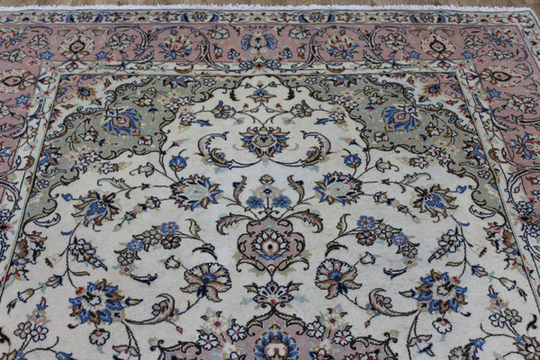 Persian Kashan Carpet 300 × 198 cm – Hand-Knotted Wool Rug