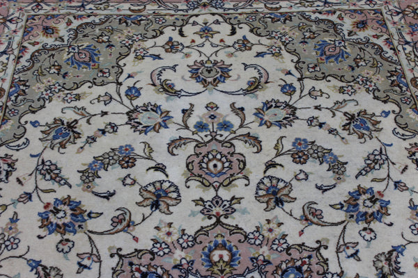 Persian Kashan Carpet 300 × 198 cm – Hand-Knotted Wool Rug