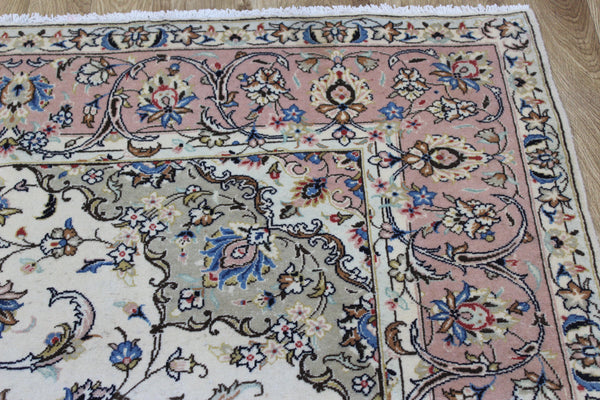 Persian Kashan Carpet 300 × 198 cm – Hand-Knotted Wool Rug