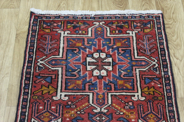 Antique Persian Garajeh Runner 288 × 60 cm – Hand-Knotted Wool Hallway Rug