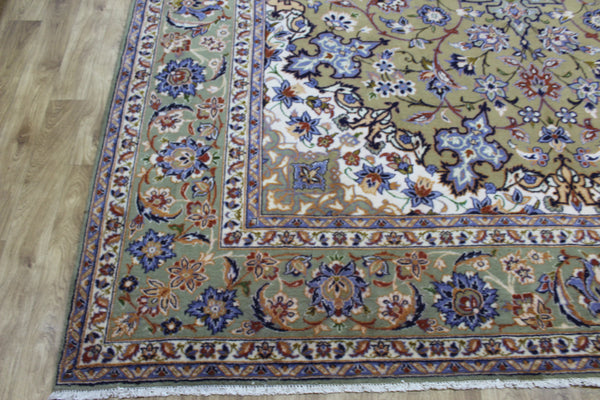 Large Persian Mahal Carpet 410 × 289 cm – Hand-Knotted Wool