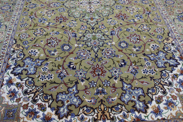 Large Persian Mahal Carpet 410 × 289 cm – Hand-Knotted Wool