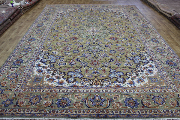 Large Persian Mahal Carpet 410 × 289 cm – Hand-Knotted Wool