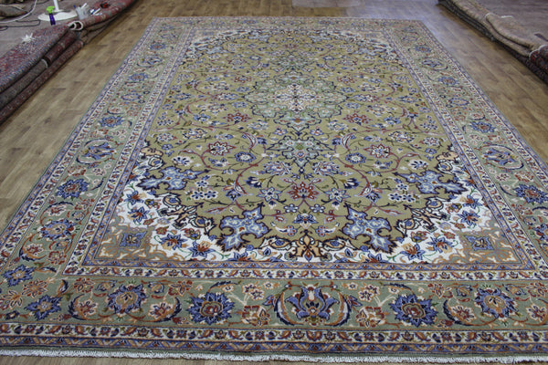Large Persian Mahal Carpet 410 × 289 cm – Hand-Knotted Wool