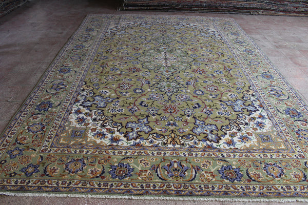 Large Persian Mahal Carpet 410 × 289 cm – Hand-Knotted Wool