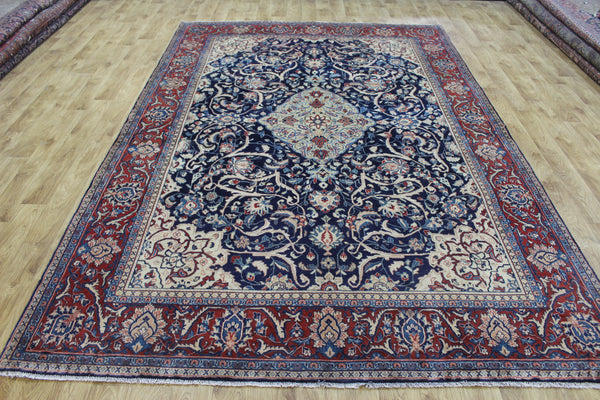 Persian Mahal Carpet 380 × 271 cm – Hand-Knotted Wool Rug