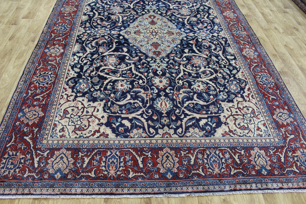 Persian Mahal Carpet 380 × 271 cm – Hand-Knotted Wool Rug