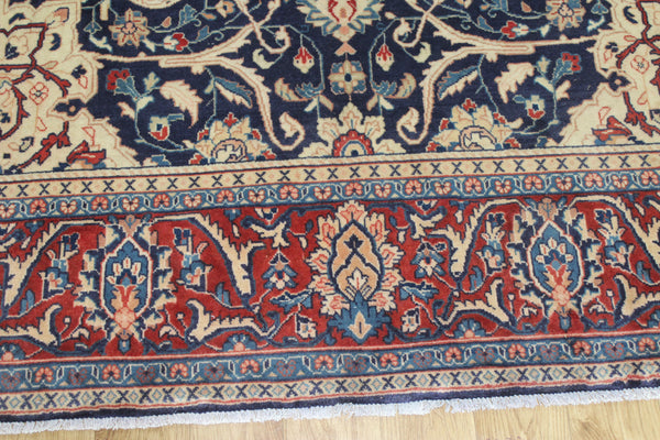 Persian Mahal Carpet 380 × 271 cm – Hand-Knotted Wool Rug