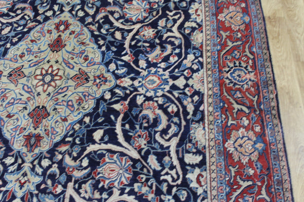 Persian Mahal Carpet 380 × 271 cm – Hand-Knotted Wool Rug
