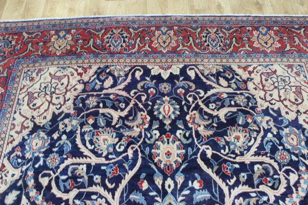 Persian Mahal Carpet 380 × 271 cm – Hand-Knotted Wool Rug