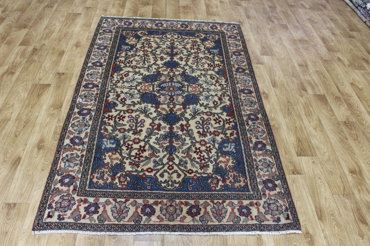 VINTAGE PERSIAN NATANZ RUG FROM ISFAHAN REGION 198 X 125 CM – Thames ...