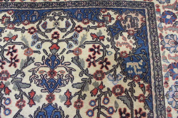 Natanz Rug VINTAGE PERSIAN NATANZ RUG FROM ISFAHAN REGION 198 X 125 CM – Thames ...