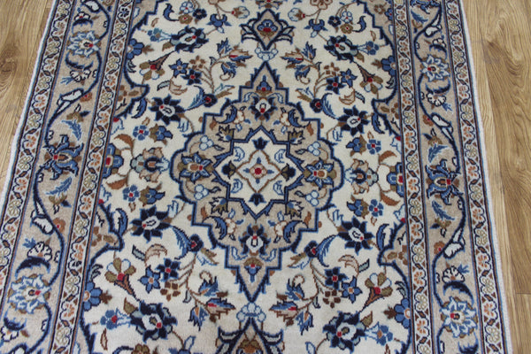 HAND KNOTTED PERSIAN KASHAN RUG 153 X 98 CM