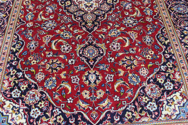 GENUINE HANDMADE PERSIAN KASHAN CARPET 295 X 197 CM