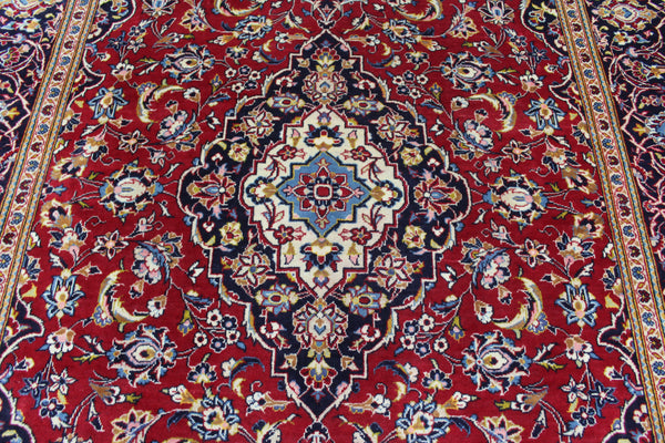 GENUINE HANDMADE PERSIAN KASHAN CARPET 295 X 197 CM