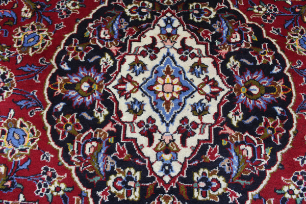 FINE HANDMADE PERSIAN KASHAN CARPET 300 X 215 CM