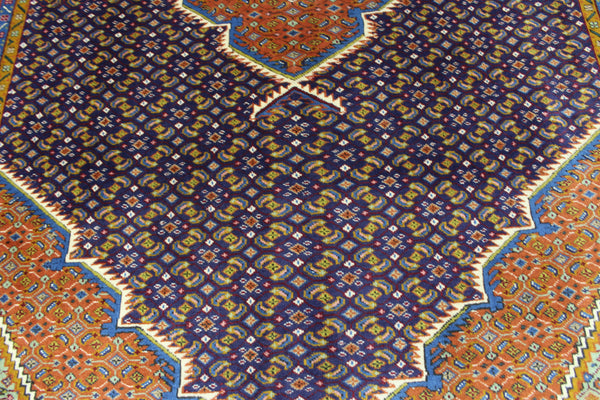 VINTAGE PERSIAN TABRIZ CARPET WITH HERATI DESIGN 295 X 195 CM