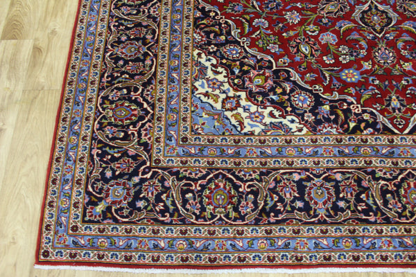 PERSIAN KASHAN RUG WITH SUPERB DESIGN AND COLOURS 287 X 205 CM