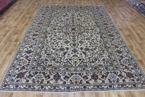 FINE HANDMADE PERSIAN KASHAN CARPET FLORAL DESIGN 300 X 200 CM