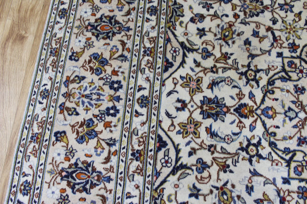 FINE HANDMADE PERSIAN KASHAN CARPET FLORAL DESIGN 300 X 200 CM