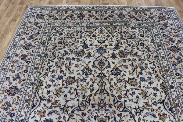 FINE HANDMADE PERSIAN KASHAN CARPET FLORAL DESIGN 300 X 200 CM