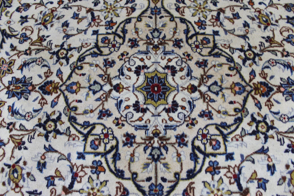 FINE HANDMADE PERSIAN KASHAN CARPET FLORAL DESIGN 300 X 200 CM