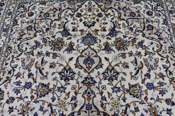 FINE HANDMADE PERSIAN KASHAN CARPET FLORAL DESIGN 300 X 200 CM