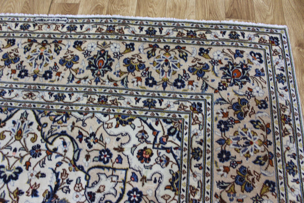 FINE HANDMADE PERSIAN KASHAN CARPET FLORAL DESIGN 300 X 200 CM