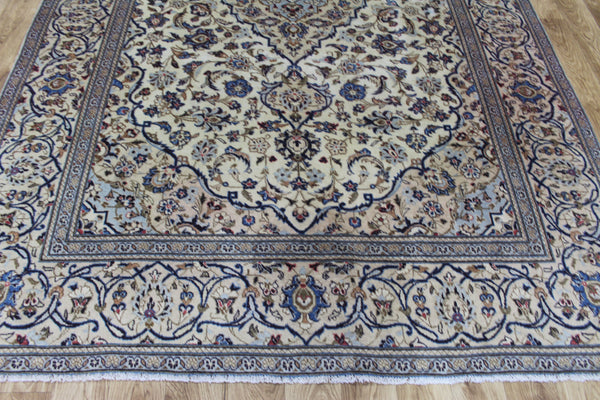 OLD PERSIAN KASHAN CARPET FLORAL DESIGN 298 X 192 CM