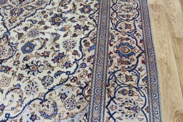 OLD PERSIAN KASHAN CARPET FLORAL DESIGN 298 X 192 CM