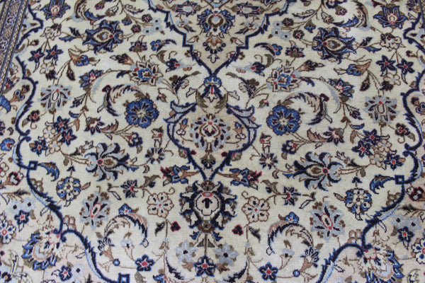 OLD PERSIAN KASHAN CARPET FLORAL DESIGN 298 X 192 CM