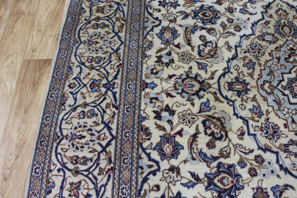 OLD PERSIAN KASHAN CARPET FLORAL DESIGN 298 X 192 CM