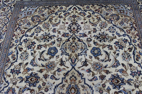 OLD PERSIAN KASHAN CARPET FLORAL DESIGN 298 X 192 CM