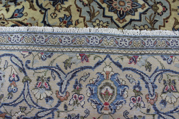 OLD PERSIAN KASHAN CARPET FLORAL DESIGN 298 X 192 CM