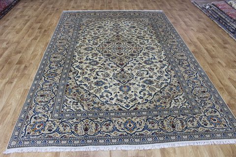 FINE HANDMADE PERSIAN KASHAN CARPET FLORAL DESIGN 300 X 200 CM