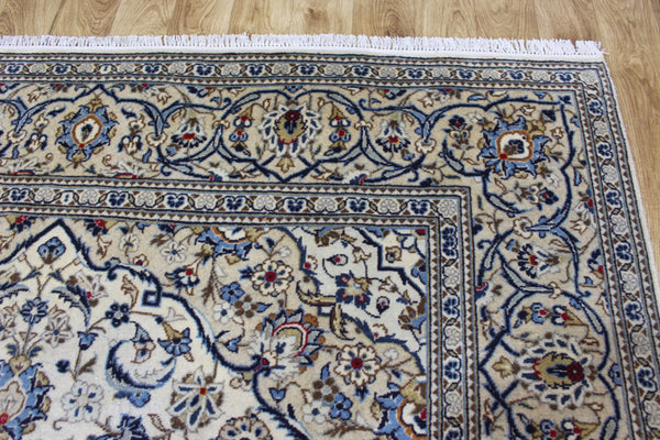 FINE HANDMADE PERSIAN KASHAN CARPET FLORAL DESIGN 300 X 200 CM