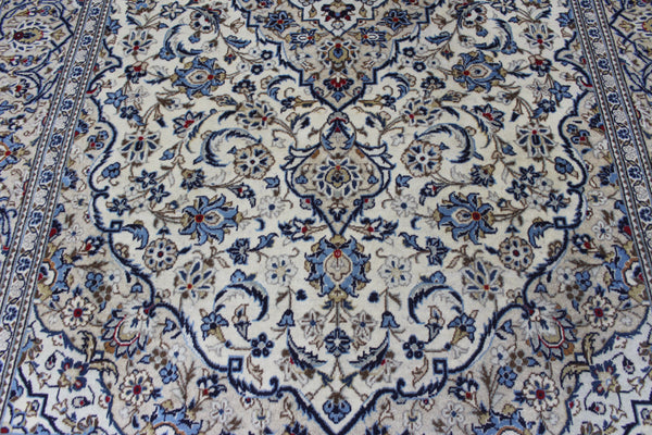 FINE HANDMADE PERSIAN KASHAN CARPET FLORAL DESIGN 300 X 193 CM