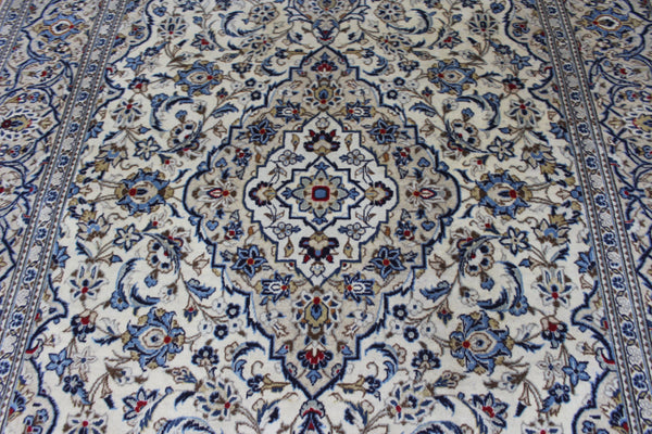 FINE HANDMADE PERSIAN KASHAN CARPET FLORAL DESIGN 300 X 193 CM