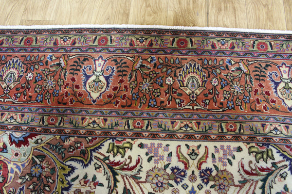 FINE PERSIAN TABRIZ CARPET EXCELLENT FLORAL DESIGN AND SUPERB COLURS 310 X 200 CM