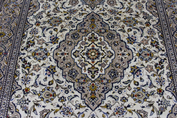 FINE HANDMADE PERSIAN KASHAN CARPET FLORAL DESIGN 300 X 200 CM