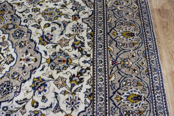 FINE HANDMADE PERSIAN KASHAN CARPET FLORAL DESIGN 300 X 200 CM