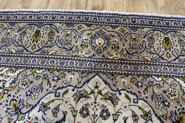 FINE HANDMADE PERSIAN KASHAN CARPET FLORAL DESIGN 300 X 200 CM